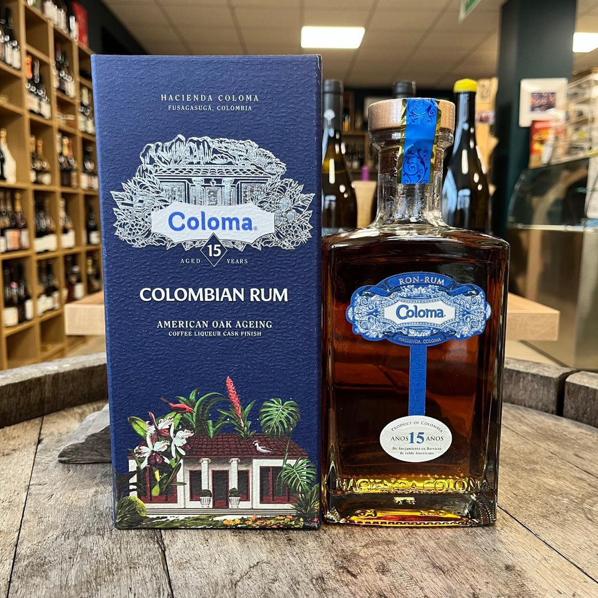 Coloma 15 ans, rhum vieux de Colombie