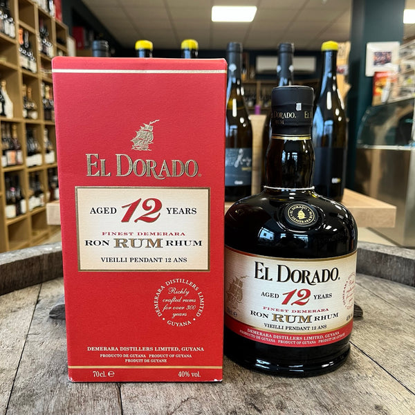 El Dorado 12 ans, rhum vieux du Guyana (Demerara)