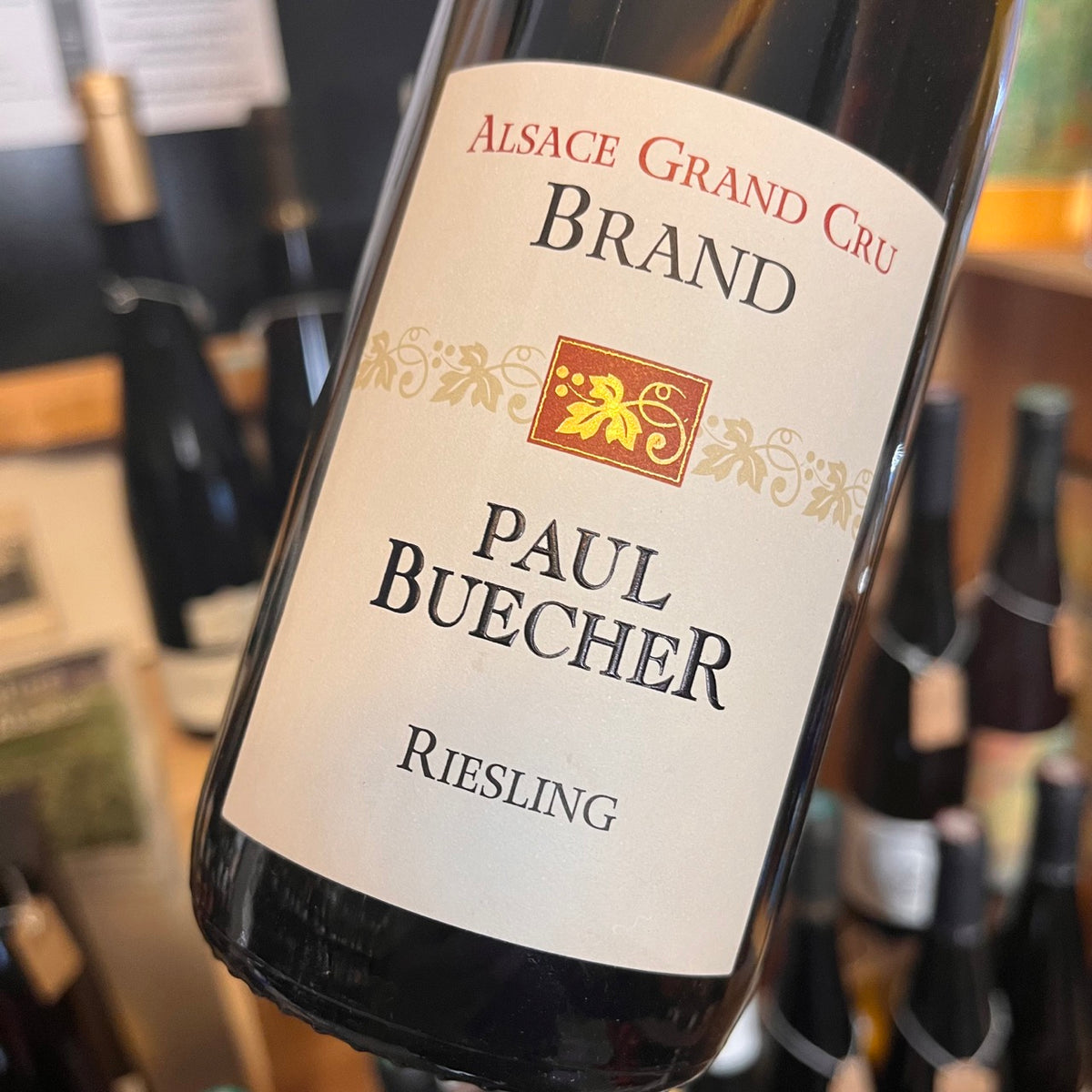 Bouteille Vin blanc Grand Cru Brand 2019 2019, AOC Alsace — agriculture biologique