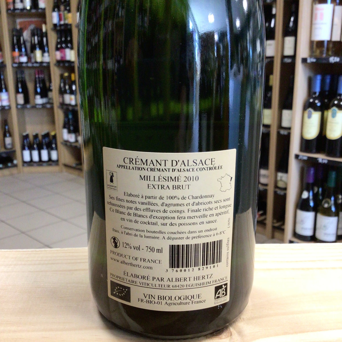 Crémant d'Alsace Albert Hertz 2010 - Albert Hertz