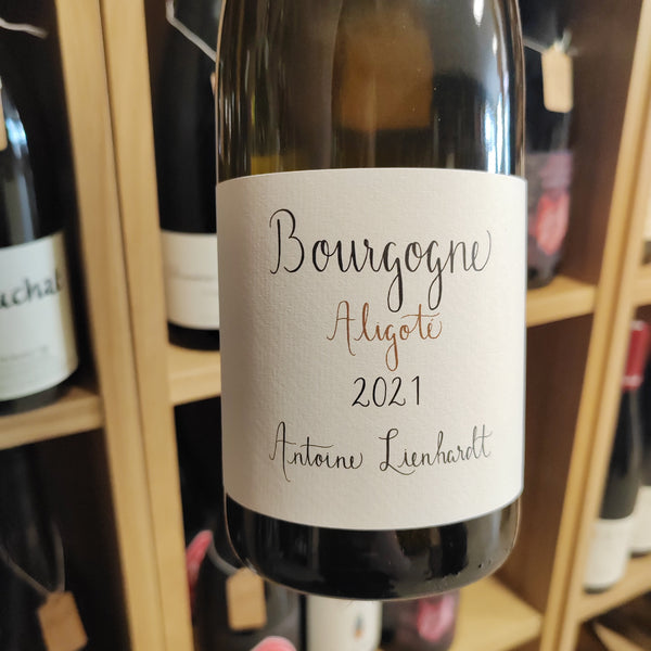 Bouteille de Bourgogne Aligoté 2021 – Antoine Lienhardt, AOC Bourgogne Aligoté