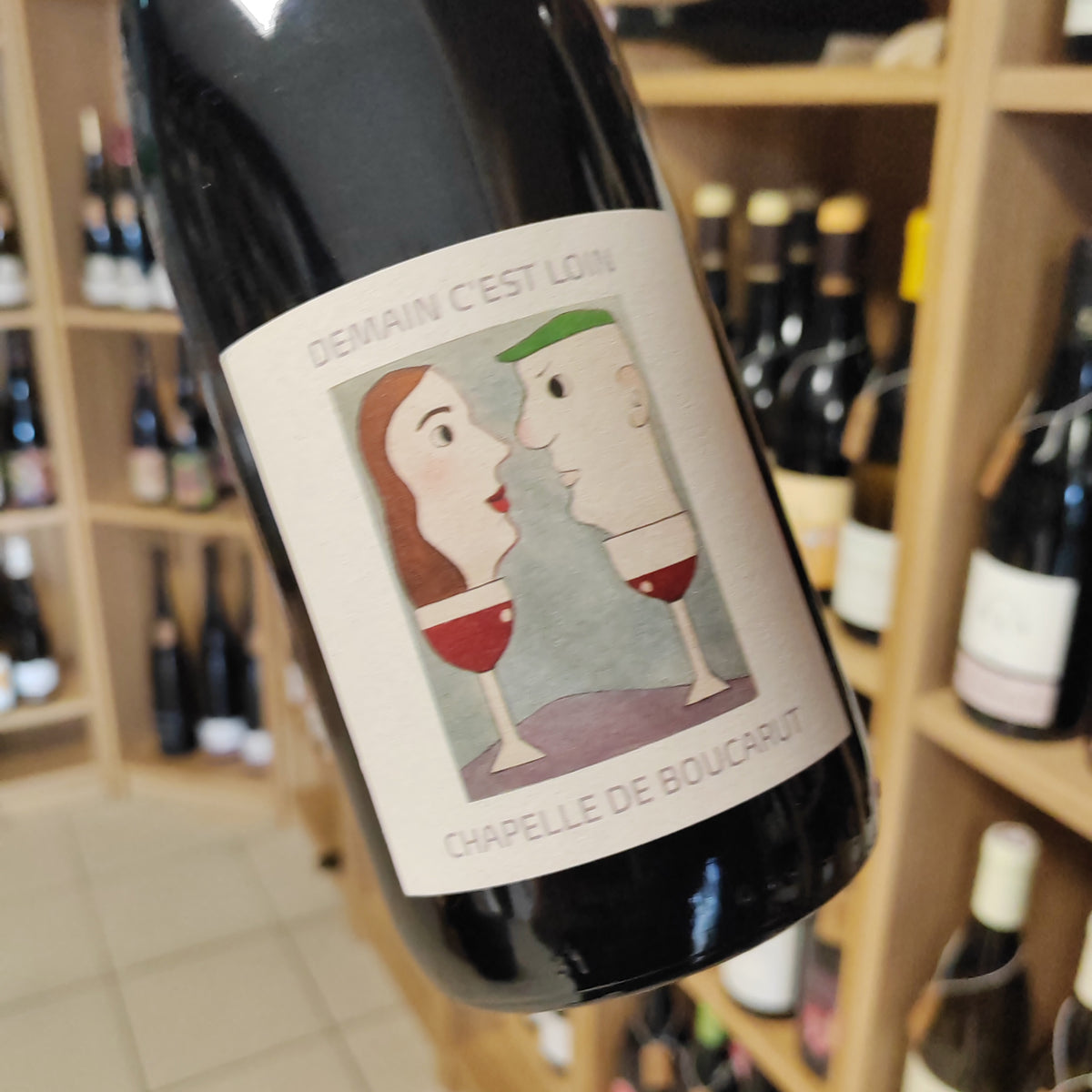 Bouteille Vin rouge Demain c'est loin 2022, Côtes du Rhône