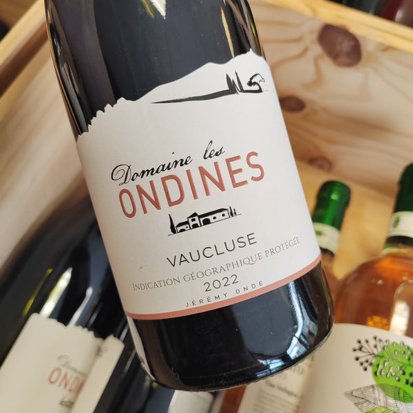Bouteille d'Ondine rouge 2022 – Domaine Les Ondines, IGP Vaucluse