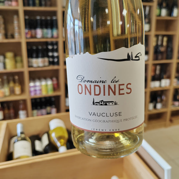 Bouteille d'Ondine blanc – Domaine Les Ondines, IGP Vaucluse