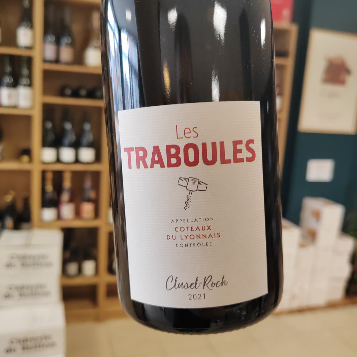 Bouteille Vin rouge Traboules Rouge 2022, Côtes du Rhône