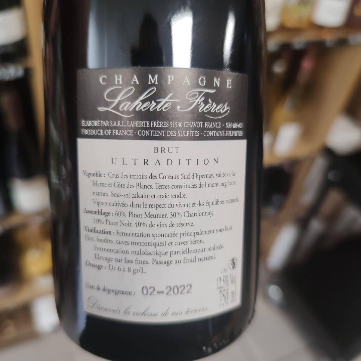 Champagne Ultradition Brut - Laherte Frères