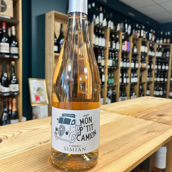 Bouteille Vin rosé Simian 2024, Côtes du Rhône — biodynamie