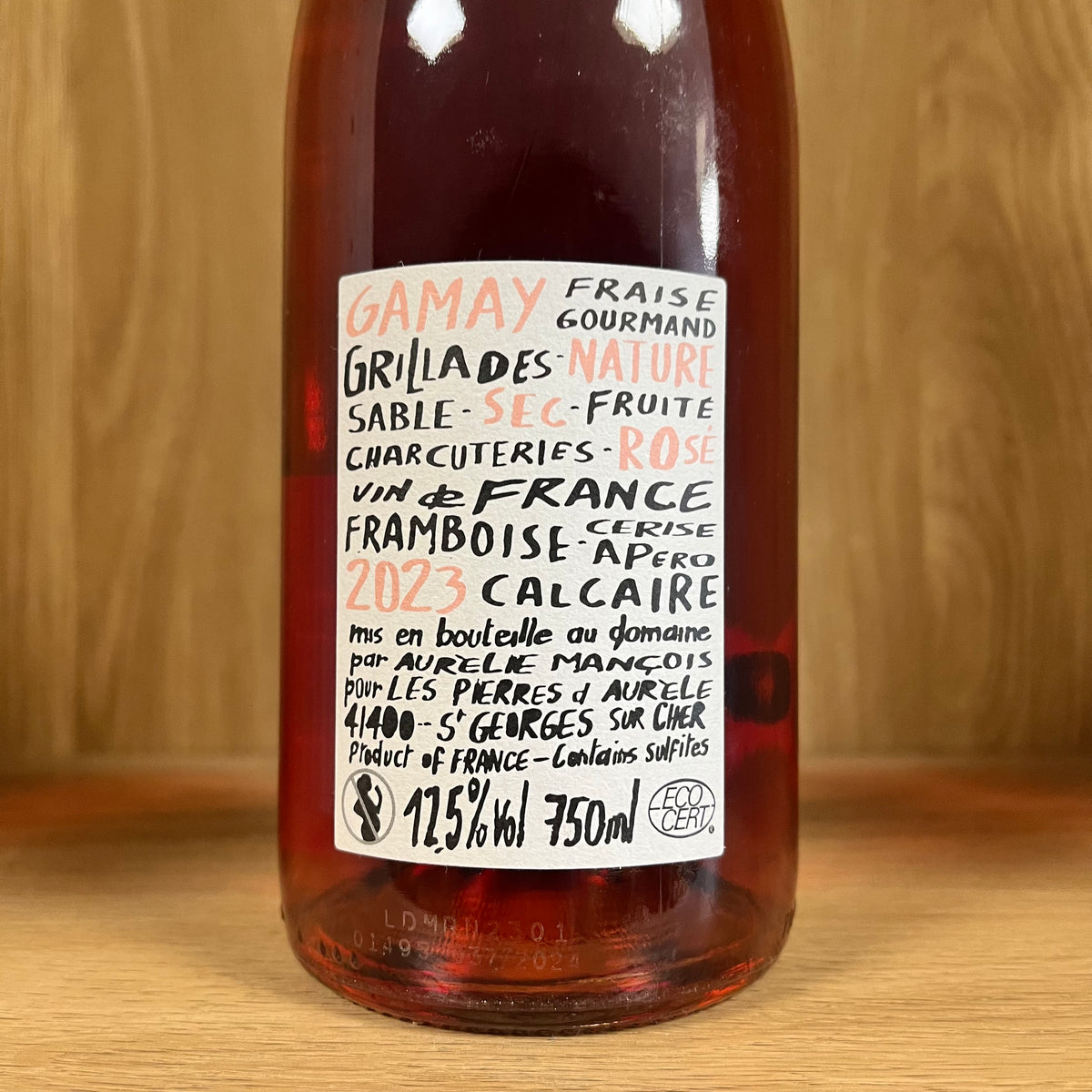 Pierres d'Aurèle - Rosé Gamay 2023 - IMG_2948
