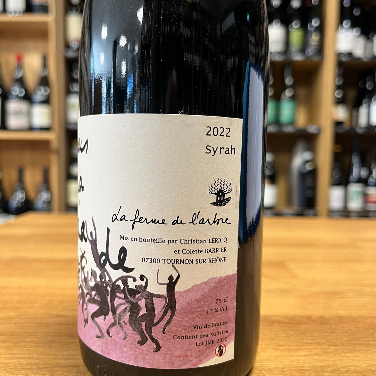 Bouteille Vin rouge Jamais Malade Rouge 2022, Val de Loire