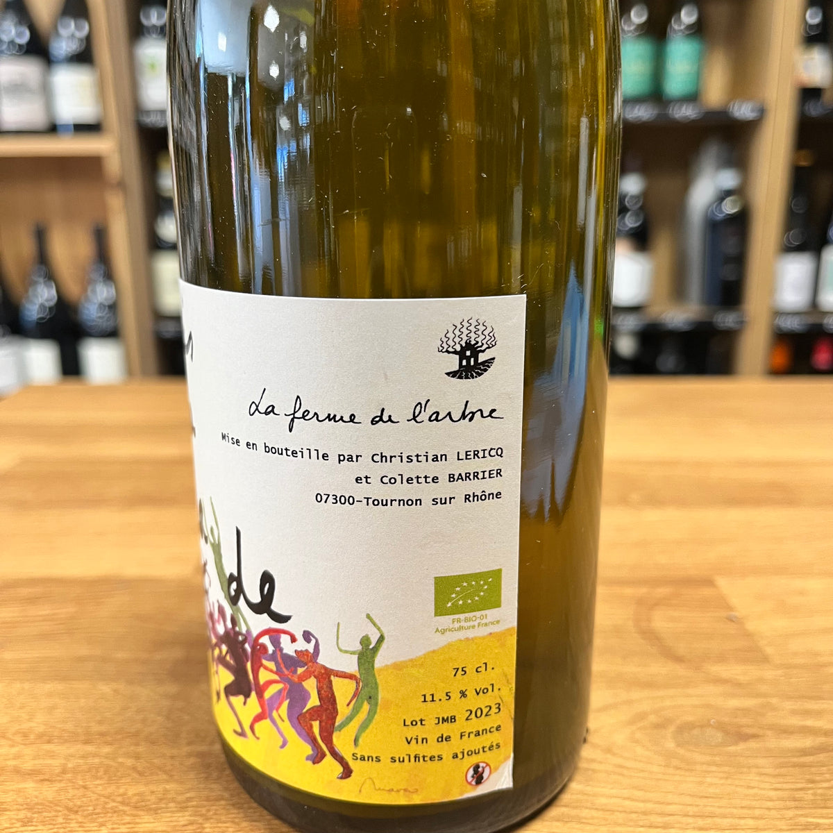 Bouteille Vin blanc Jamais Malade Blanc 2023 2023, Val de Loire — nature