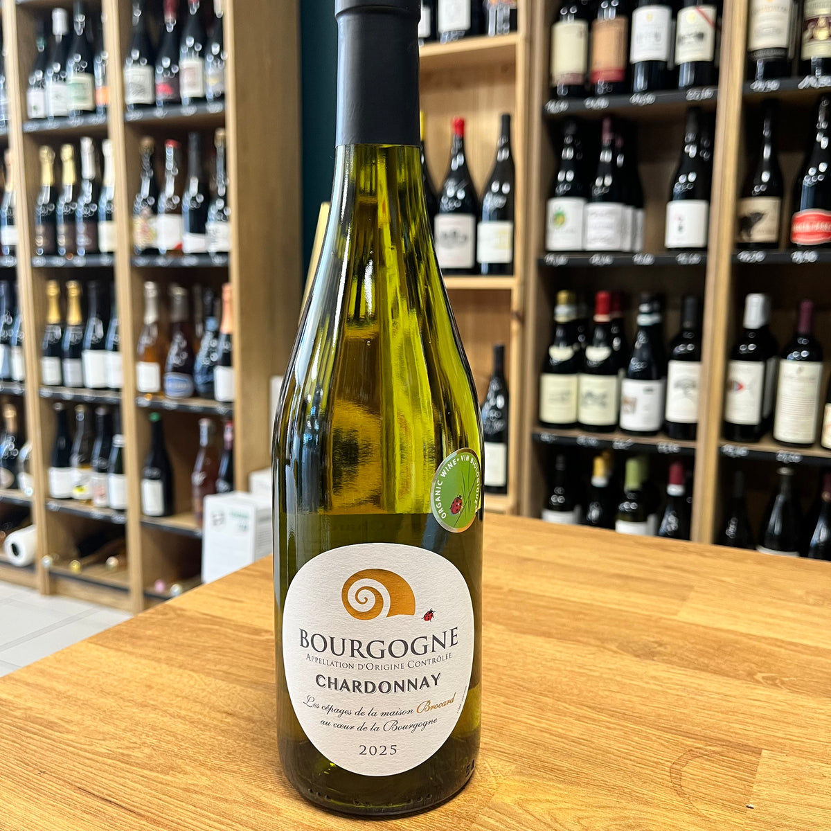 Bouteille Vin Bourgogne Chardonnay 2022, AOC Bourgogne — biodynamie