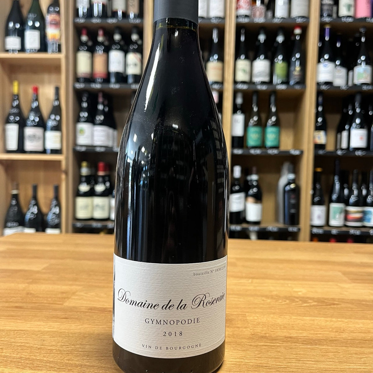 Bouteille Vin rouge Gymnopodie 2018, AOC Bourgogne — nature