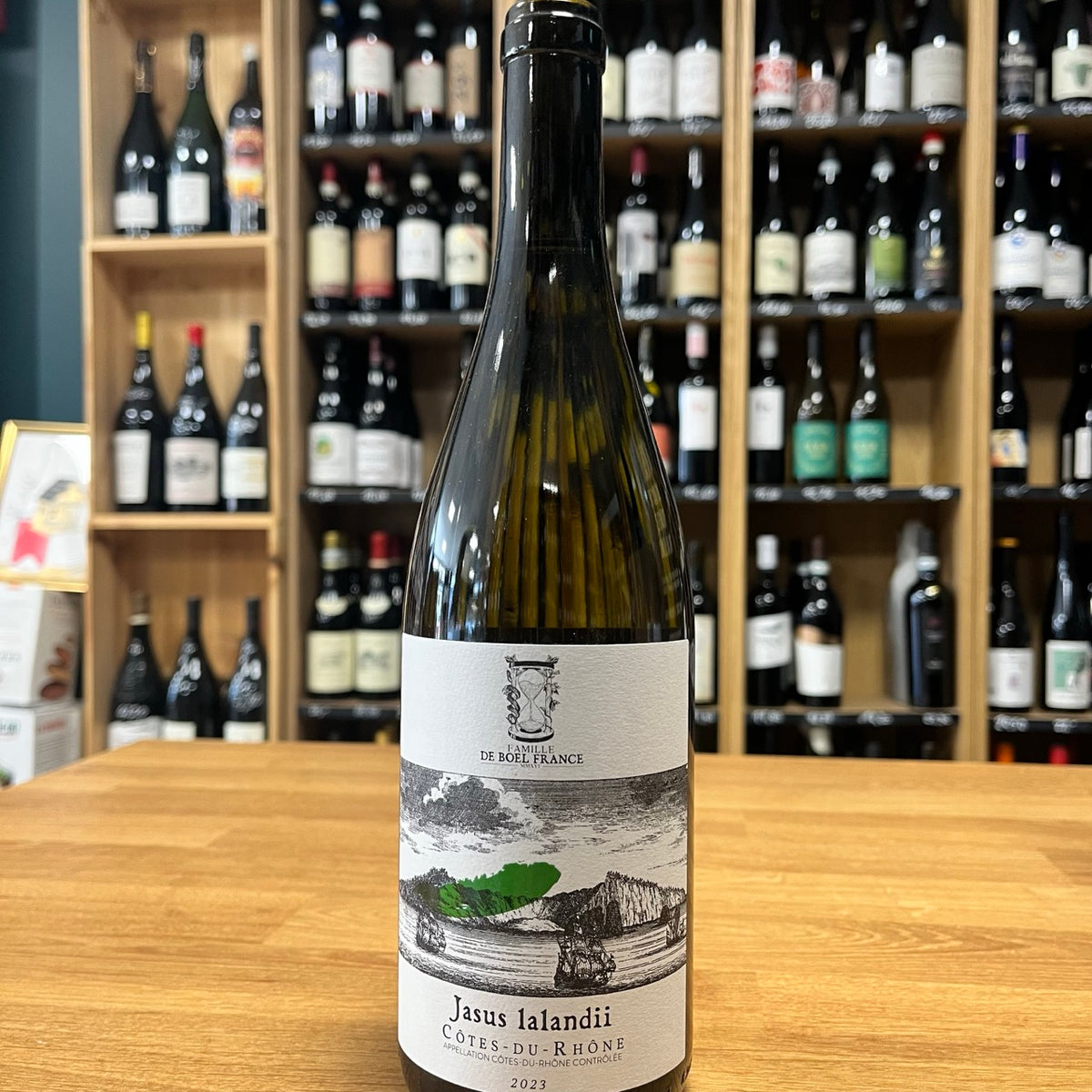 Bouteille Vin Jasus lalandii 2023, Côtes du Rhône — biodynamie