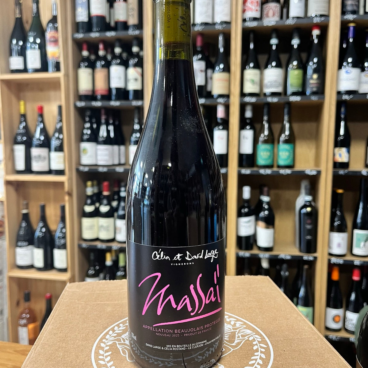 Bouteille Vin Massaï Beaujolais Nouveau 2025