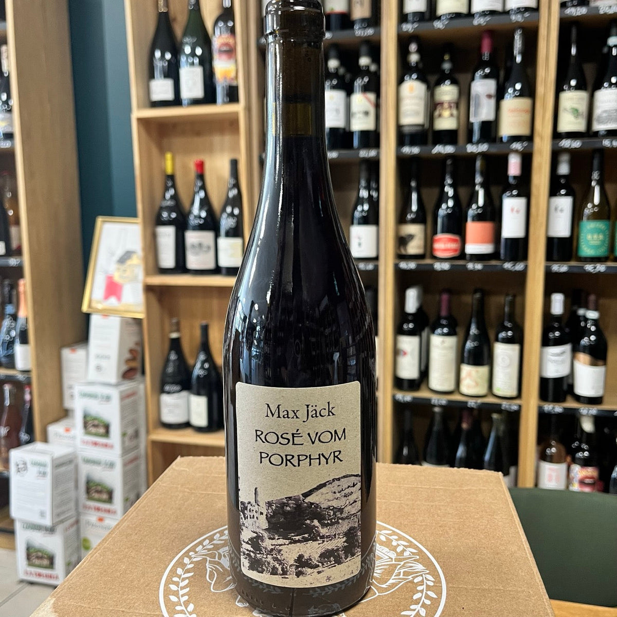 Bouteille Vin rosé Max Jäck 2023, Allemagne — nature