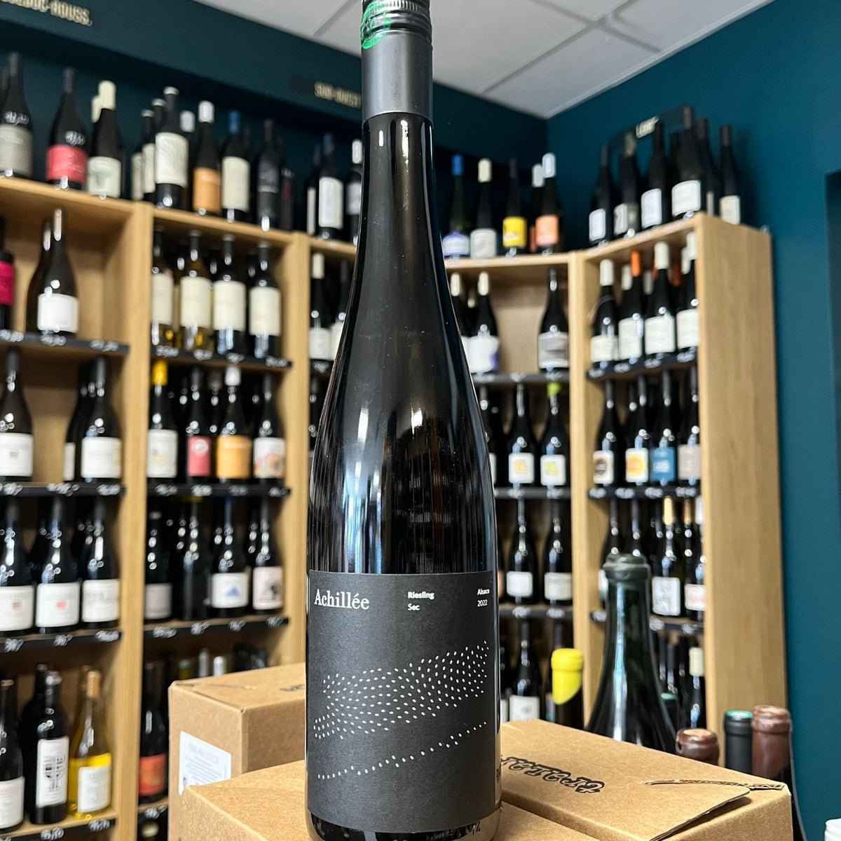 Bouteille Vin Alsace Riesling 2022, AOC Alsace