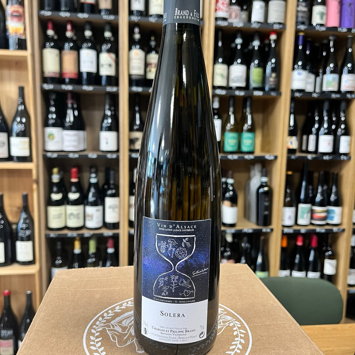 Bouteille Vin Alsace Solera VIII 2022, AOC Alsace