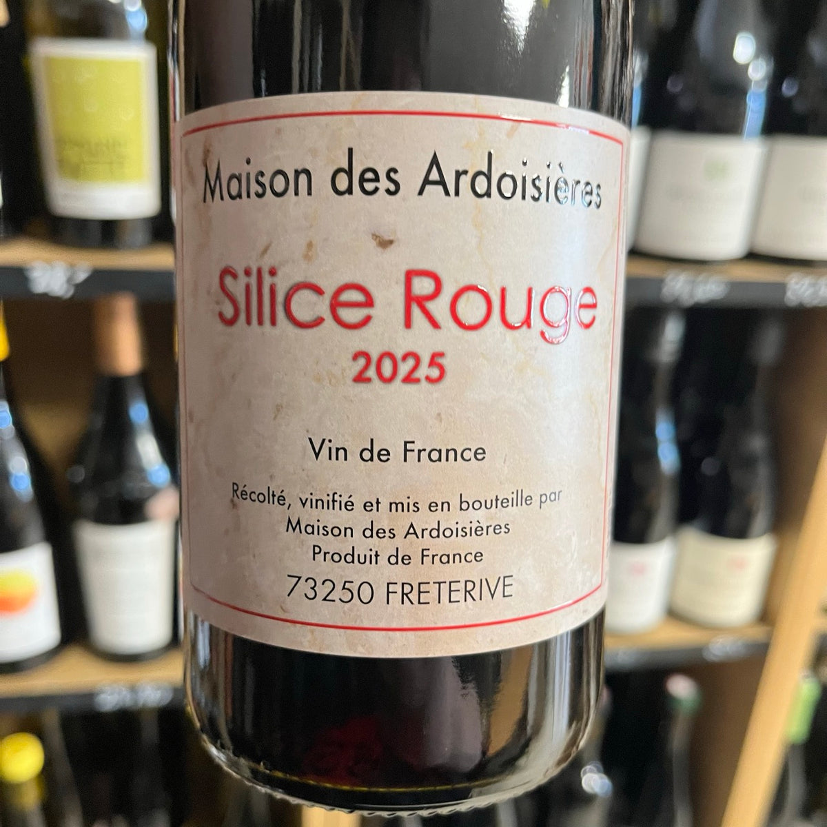 Bouteille Vin rouge Silice Rouge 2024, Savoie — biodynamie