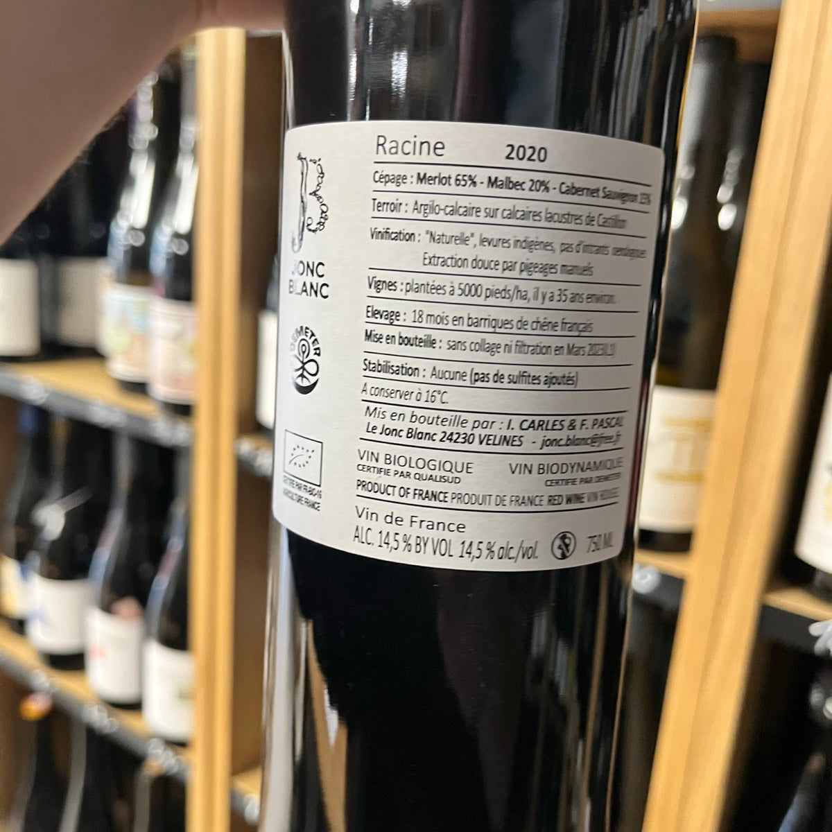 Bouteille Vin rouge Alaric 2015, Languedoc