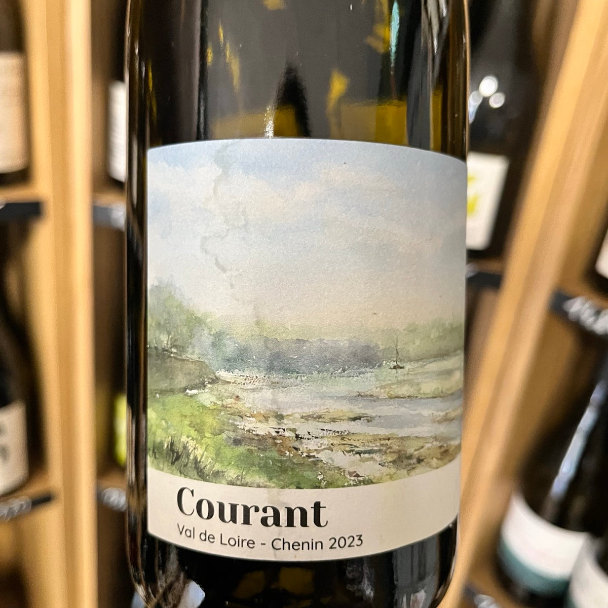 Bouteille Vin blanc Chardonnay Loir-et-Cher 2023, AOC Bourgogne — nature