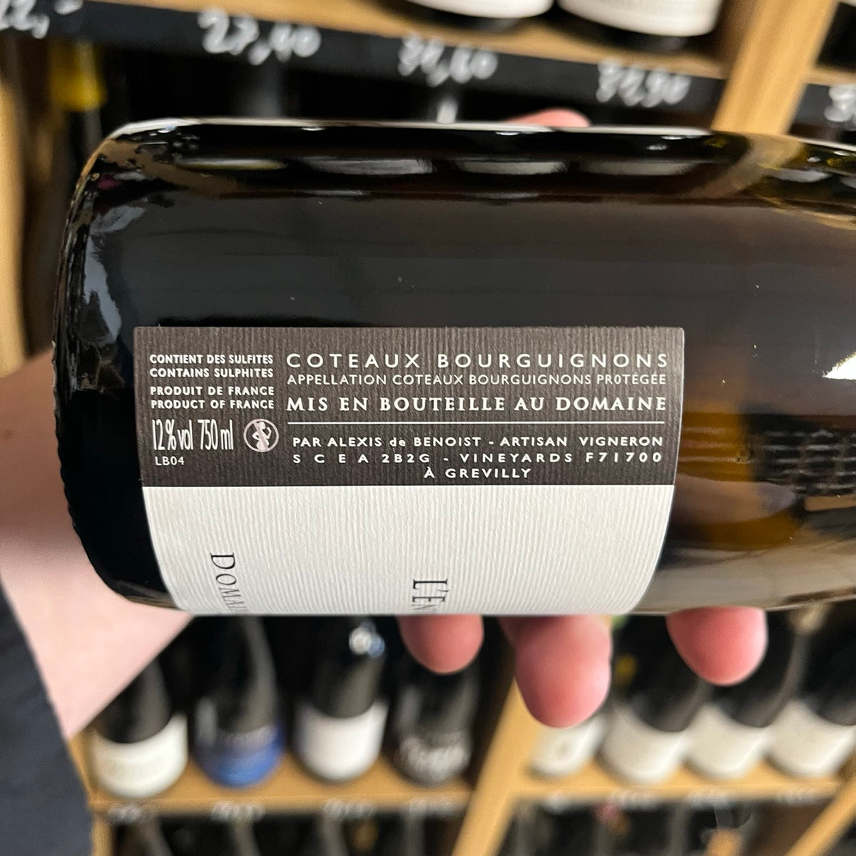 Bouteille Vin blanc En pottes 2021, Val de Loire