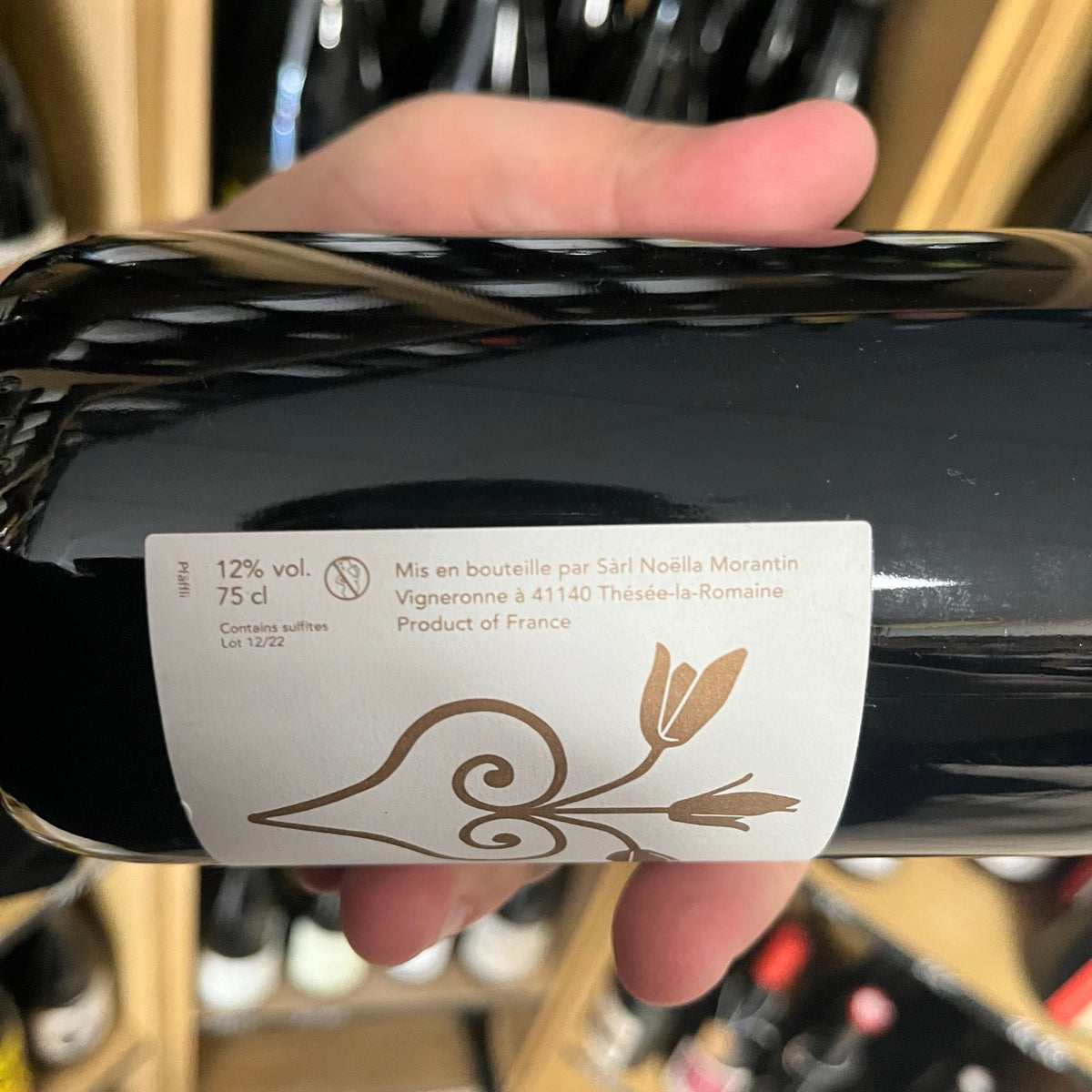 Bouteille Vin blanc Quart du Bouchet, Val de Loire — biodynamie