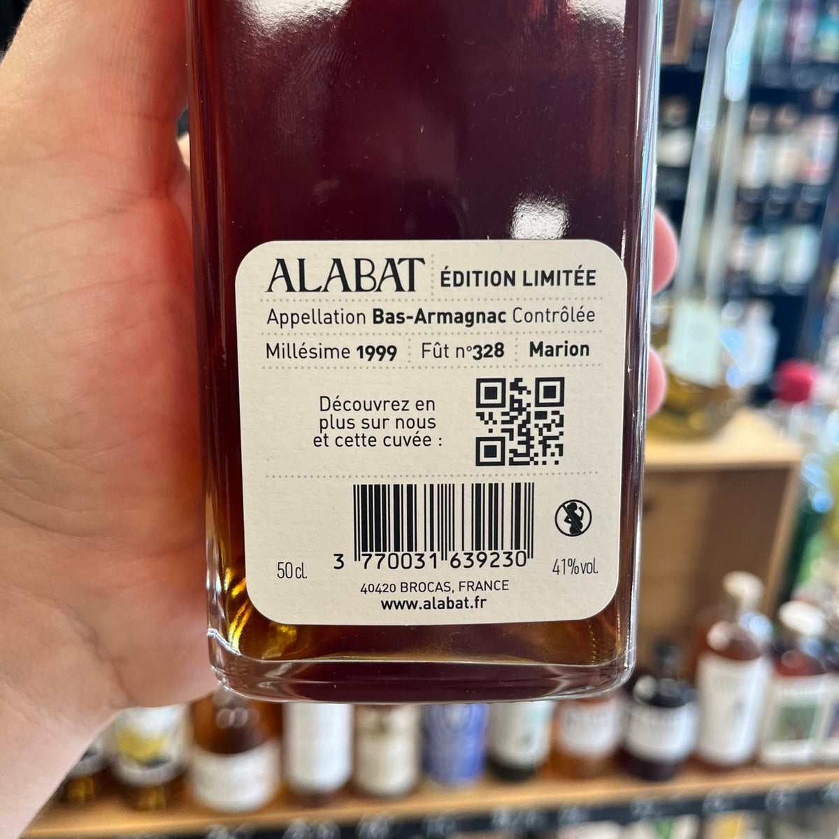 Alabat × Margaux 1999 — Bas-Armagnac (single cask)