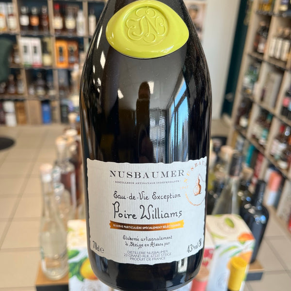 Nusbaumer Poire Williams « Exception » — Eau-de-vie d'Alsace