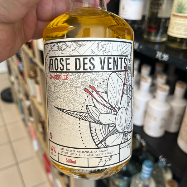 La Grange Rose des Vents — Gin d'Alsace au safran