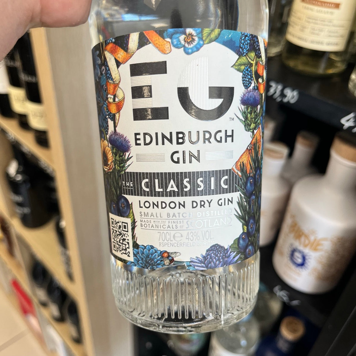 Edinburgh Gin The Classic, London Dry Gin