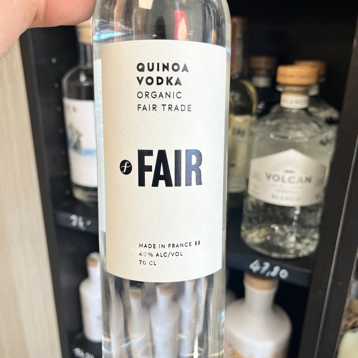 Fair Quinoa Vodka, vodka équitable