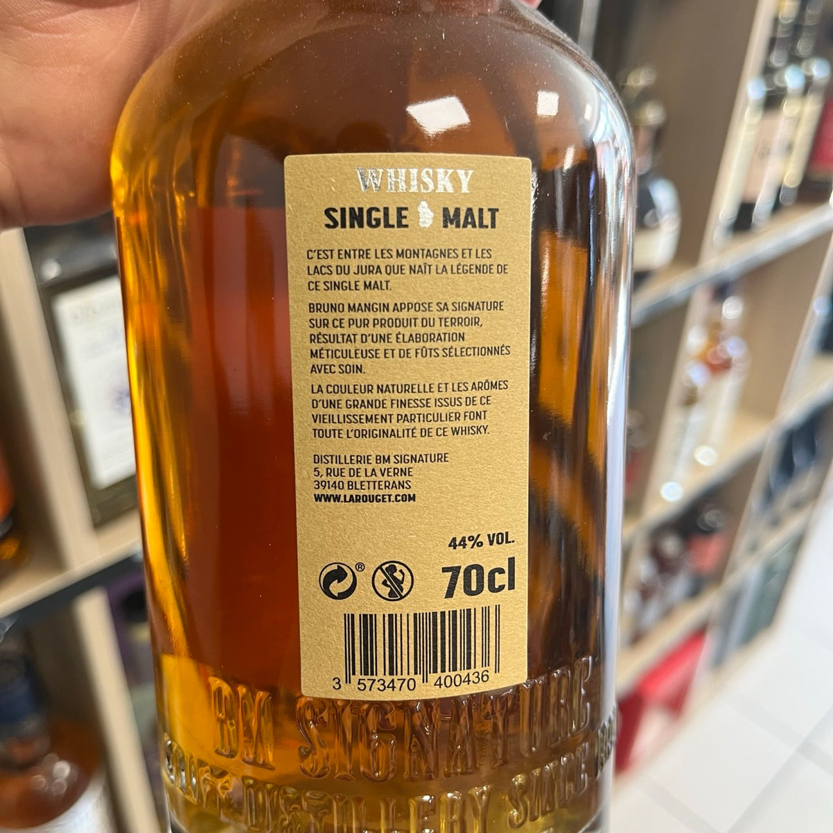 BM Signature Vin Jaune 12 ans — Single Malt Whisky Français (Jura)