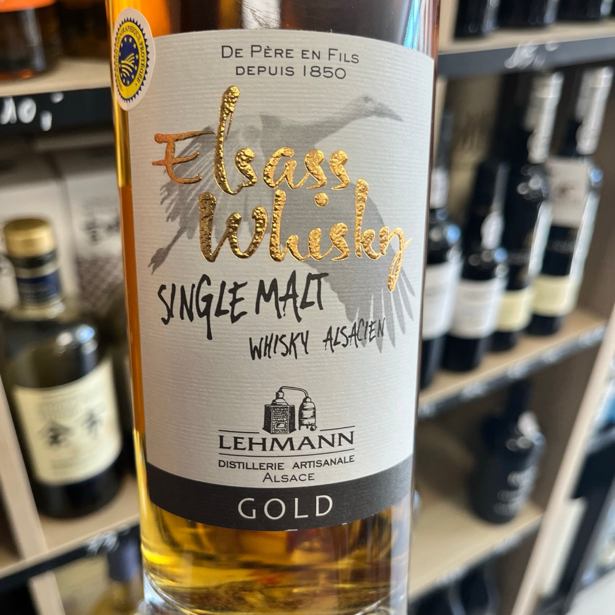 Lehmann « Gold » 6 ans — Single Malt Whisky d'Alsace