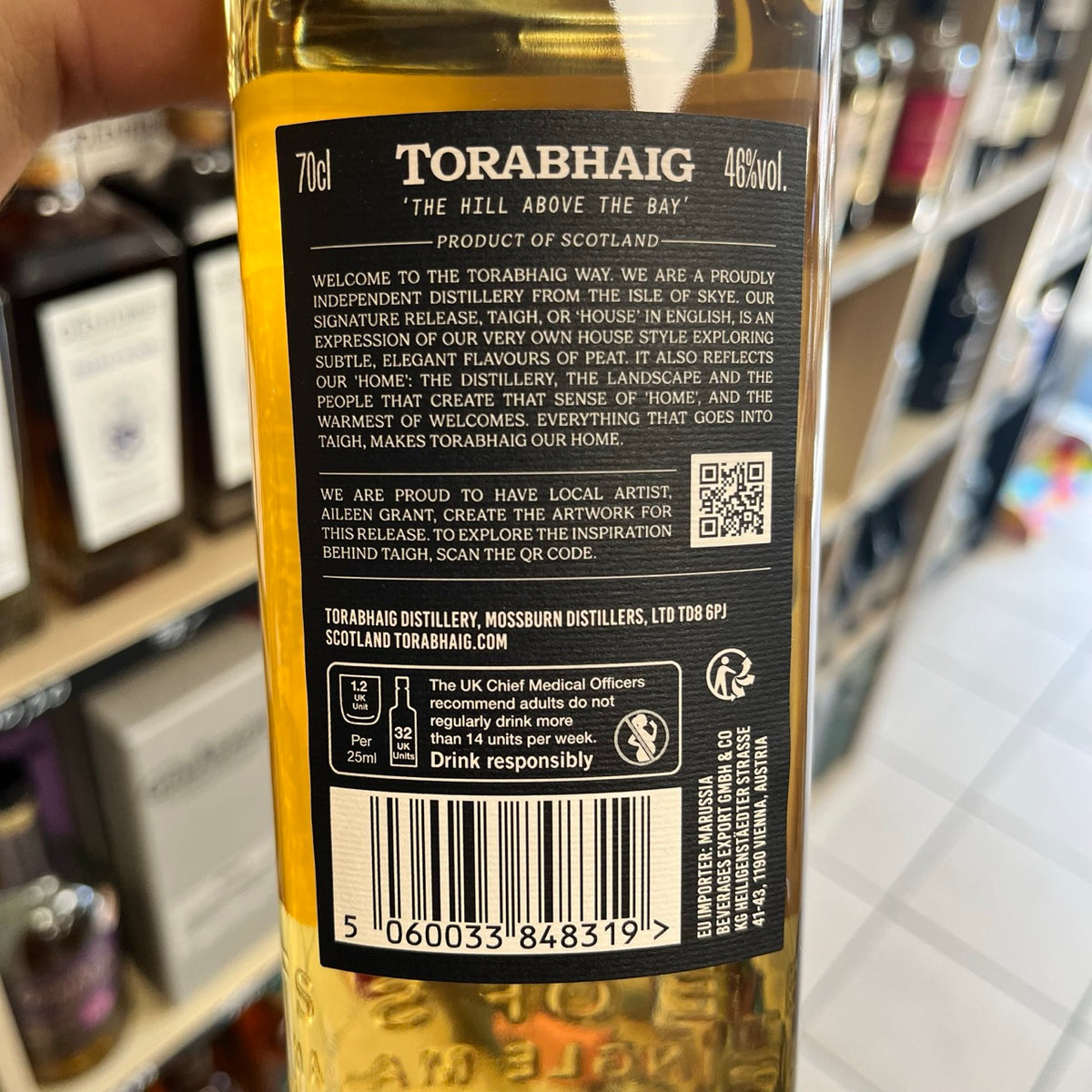 Torabhaig Taigh — Island Single Malt Scotch Whisky