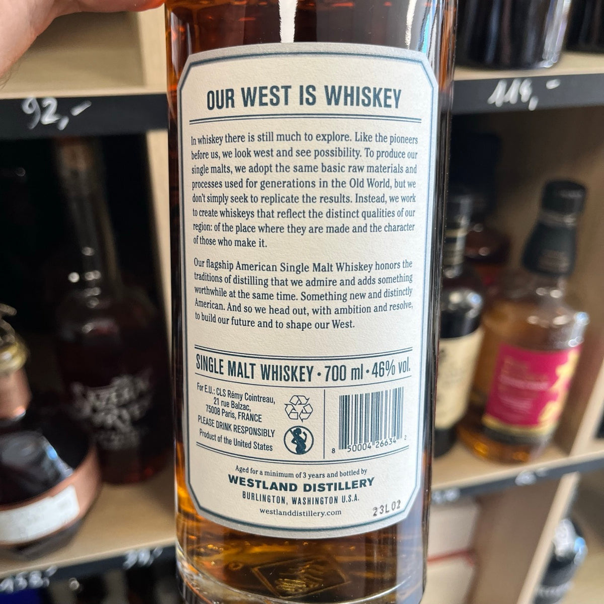 Westland American Oak — American Single Malt Whiskey