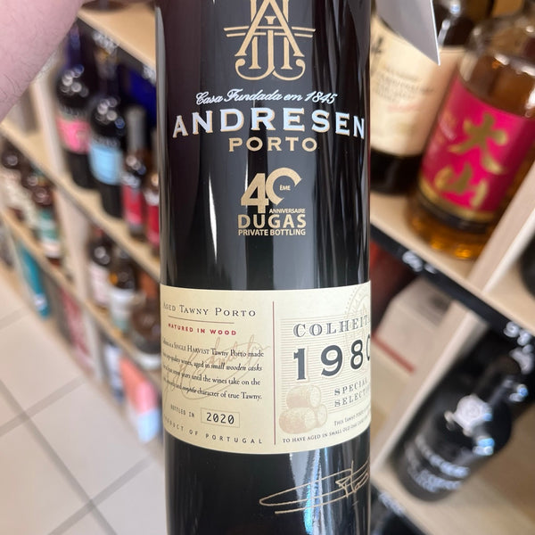 Andresen Colheita 1980 — Porto Tawny millésimé