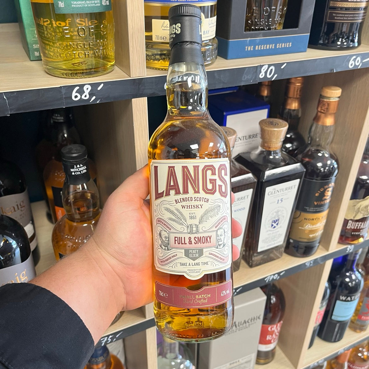 Langs Full &amp; Smoky — Blended Scotch Whisky