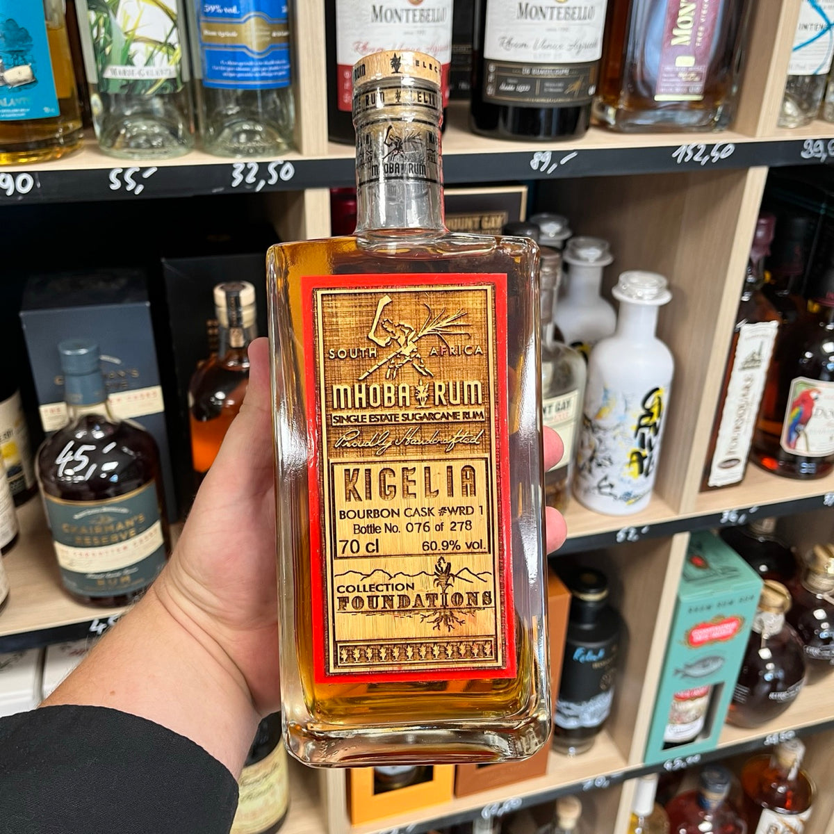Mhoba Kigelia Bourbon Single Cask — Rhum d'Afrique du Sud