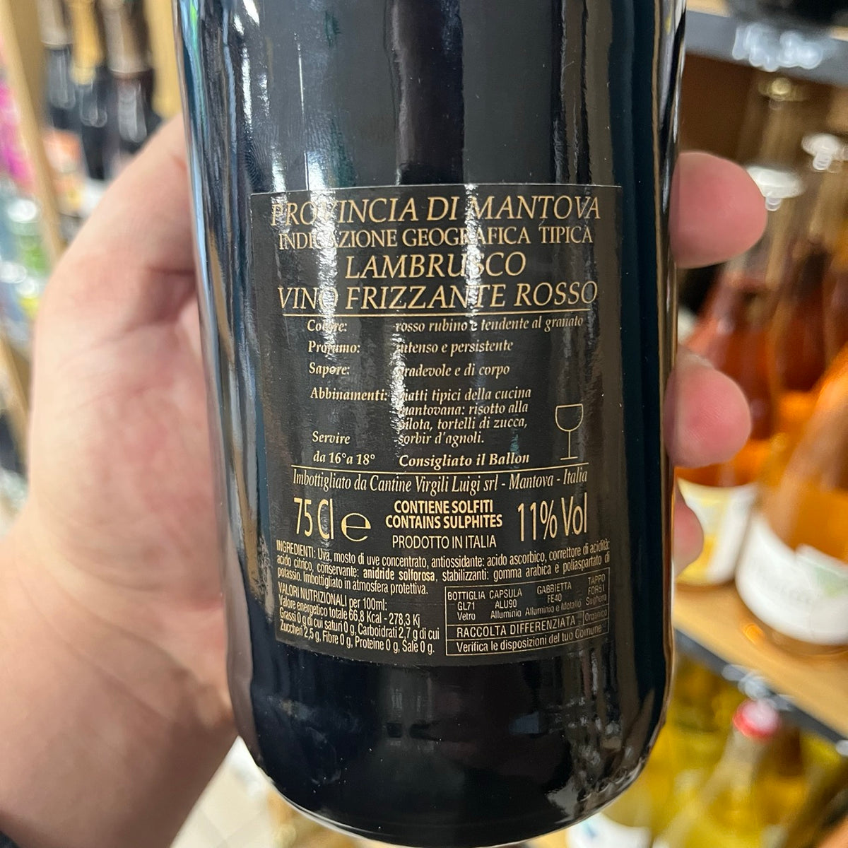 Pétillant naturel Lambrusco Mantovano - Pedrazzoli