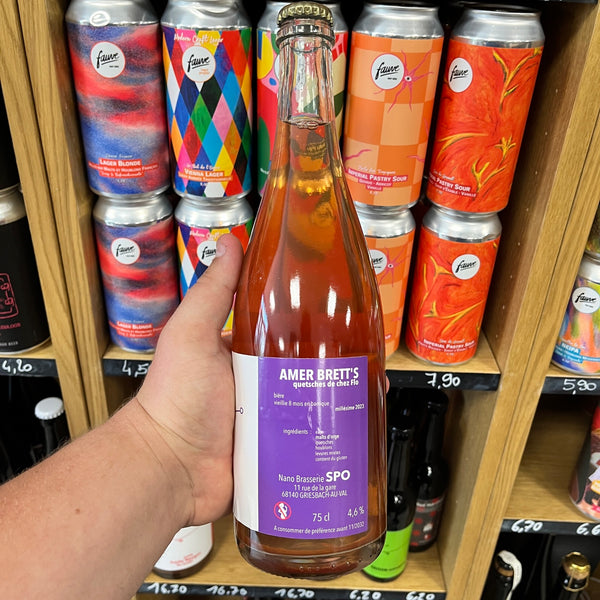 Nano Brasserie SPO — Saison Quetsches — 75cl