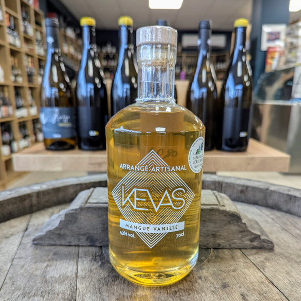 Kevas Mangue Vanille, rhum arrangé artisanal