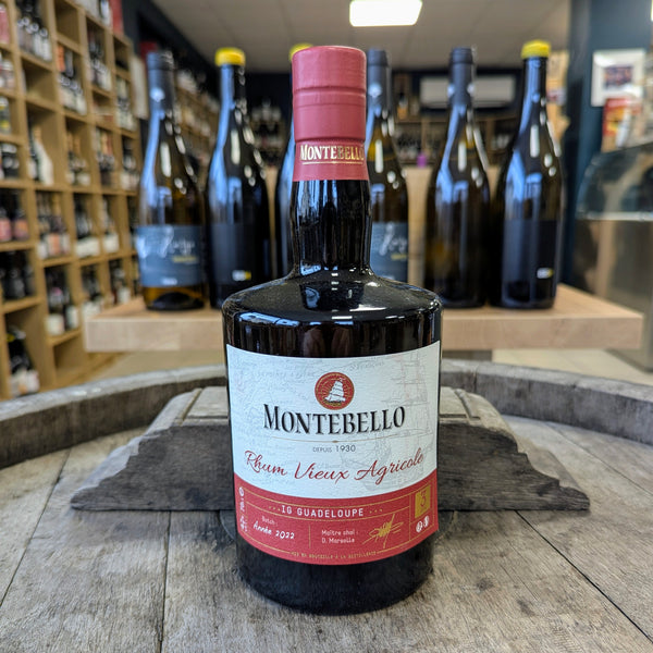 Montebello 3 ans, rhum vieux agricole de Guadeloupe