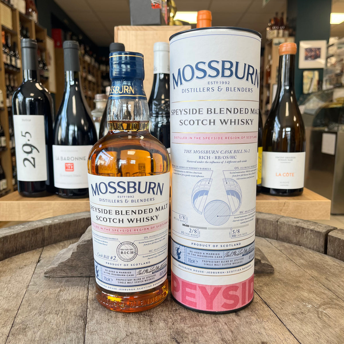 Whisky Mossburn Signature Cask, Speyside, Écosse