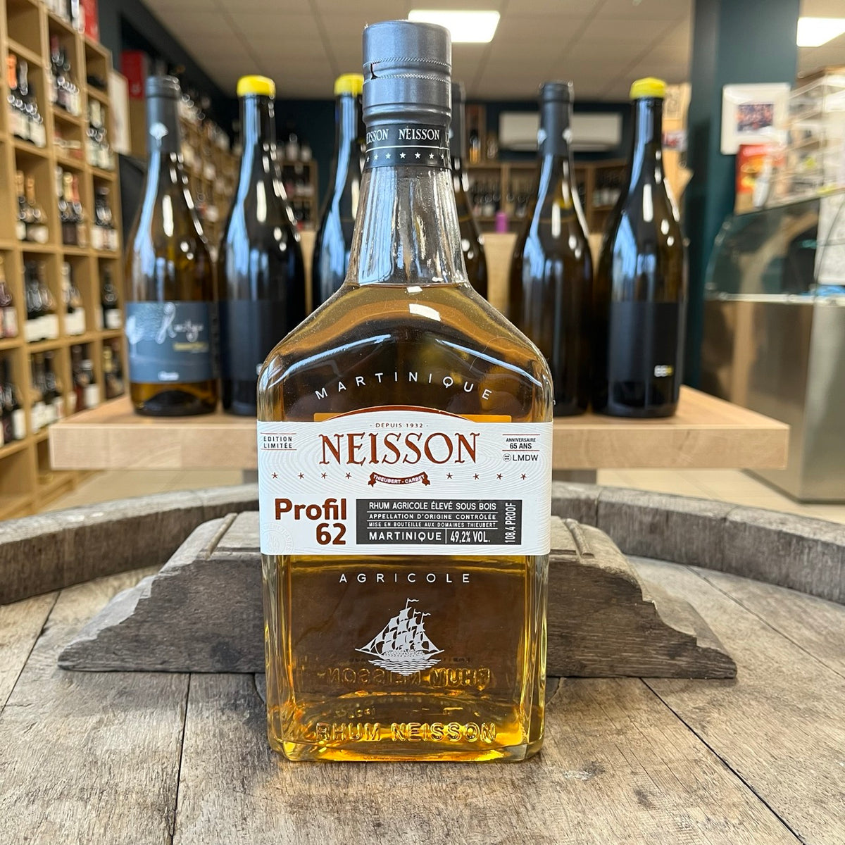 Neisson Profil 62, rhum agricole ambré de Martinique