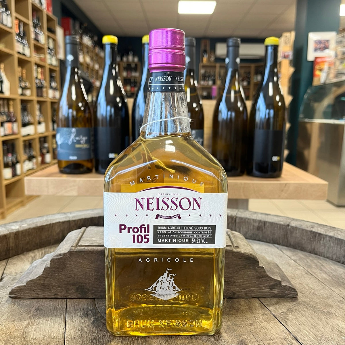 Neisson Profil 105, rhum agricole brut de fût de Martinique