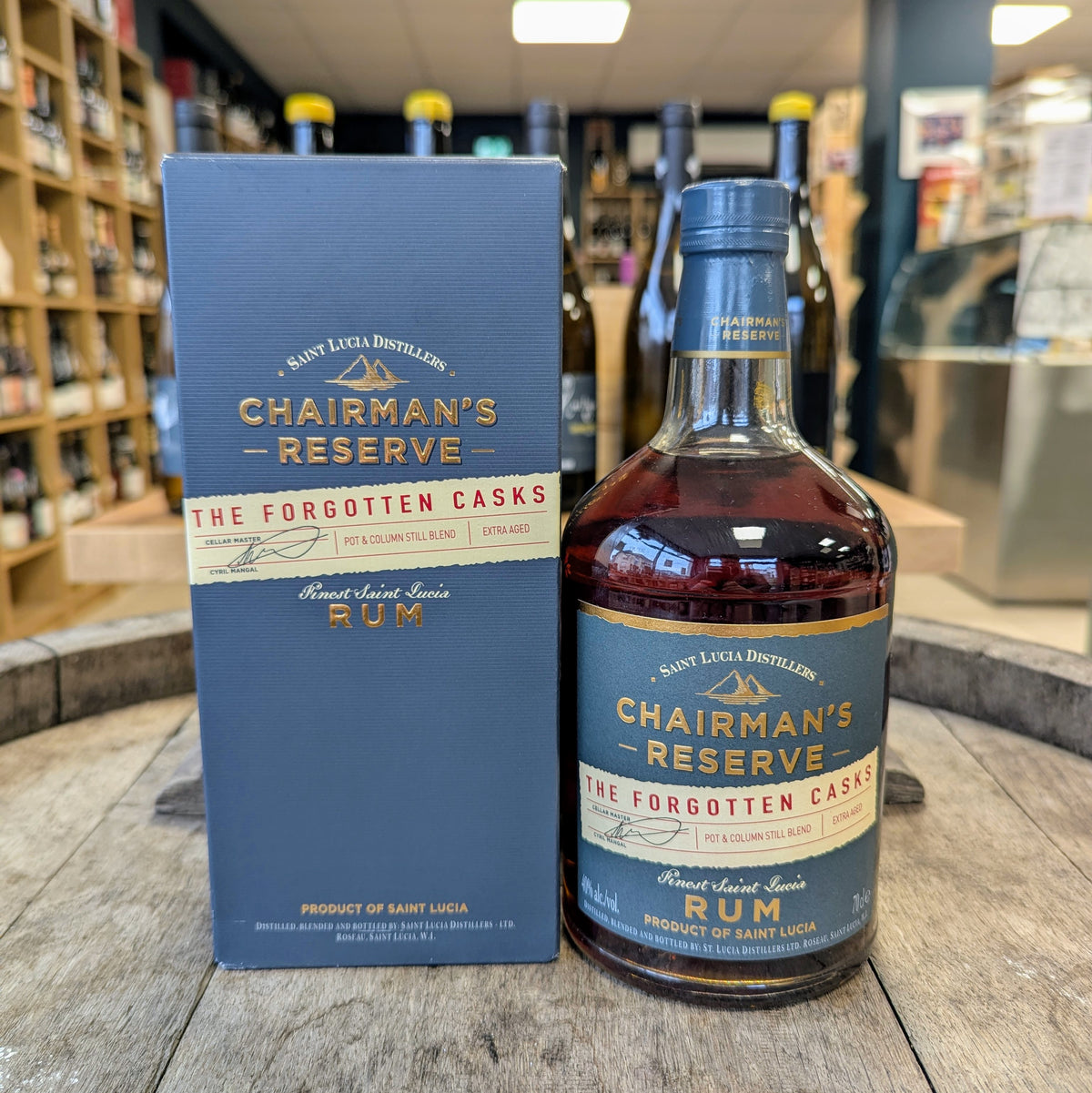 Chairman's Reserve The Forgotten Casks, rhum de Sainte-Lucie