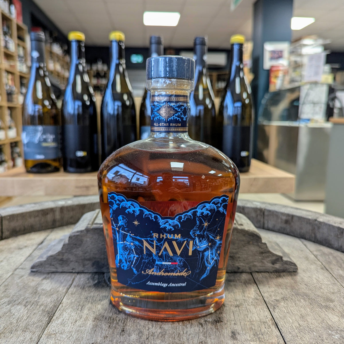 Navi Andromède, rhum vieux d'assemblage caraïbéen