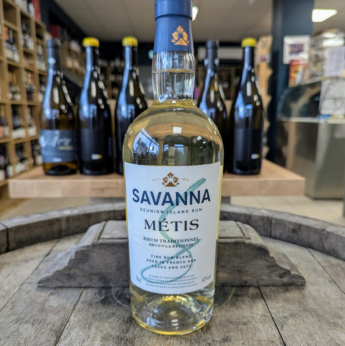 Savanna Métis, rhum traditionnel ambré de La Réunion