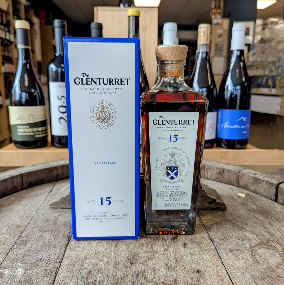 Whisky The Glenturret 15 ans, Highlands, Écosse