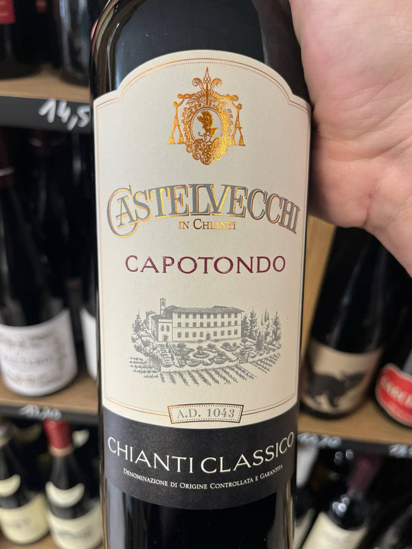 Bouteille de Capotondo Chianti Classico 2022 – Castelvecchi, Toscane